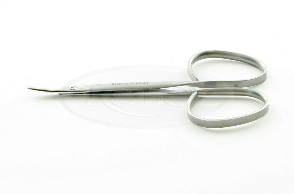 Large Ring Scissors Curved